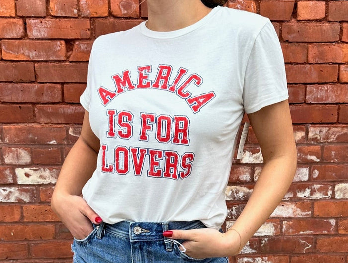 America Is for Lovers Graphic Tee