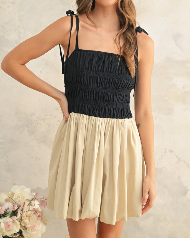 Miou Muse Bubble Hem Dress