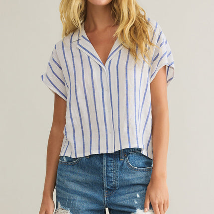 Z Supply Parallel Button Down Top