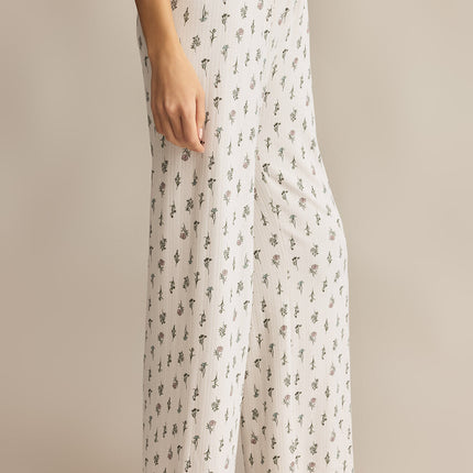 Sabrina Floral Pajama Pant - Shop Simply Apparel