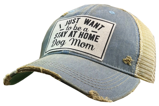 I Just Want To Be A Stay At Home Dog Trucker Baseball
