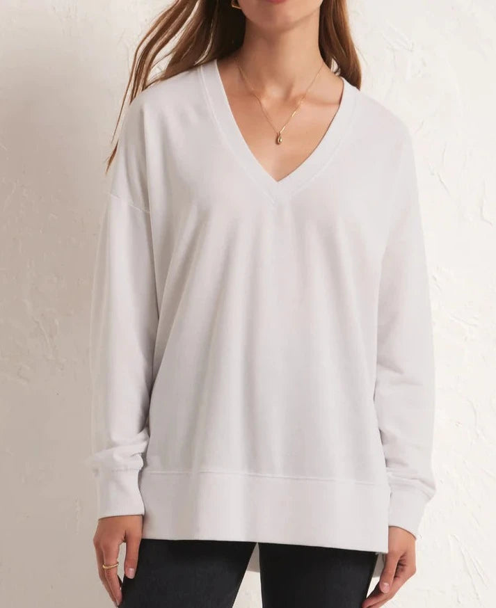 Modern V neck Weekender Shop Simply Apparel