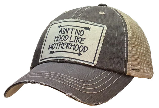 Ain't No Hood Like Motherhood Trucker Hat Baseball Cap