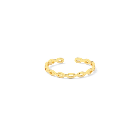 Gold Super Delicate Adjustable Simple Ring