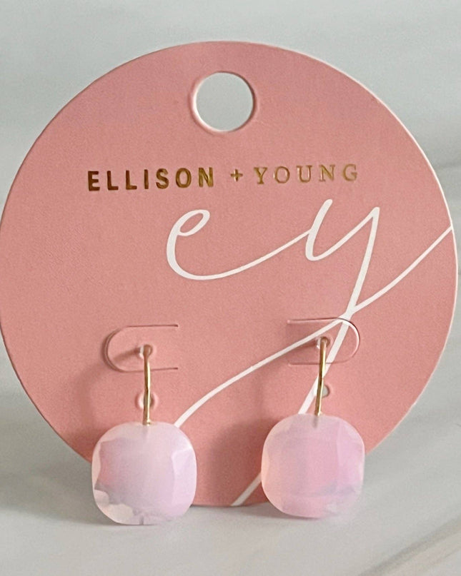 Mystic Pink Floating Jewel Earrings