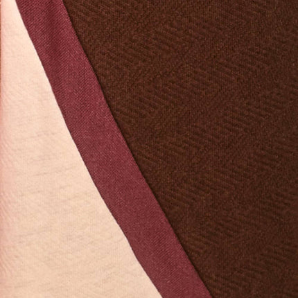 Brown/Oatmeal Contrast Sweatpants - Shop Simply Apparel