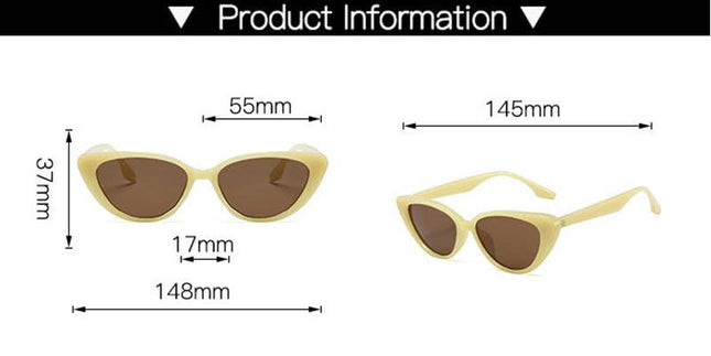 Retro Cat Eye Sunglasses - Shop Simply Apparel