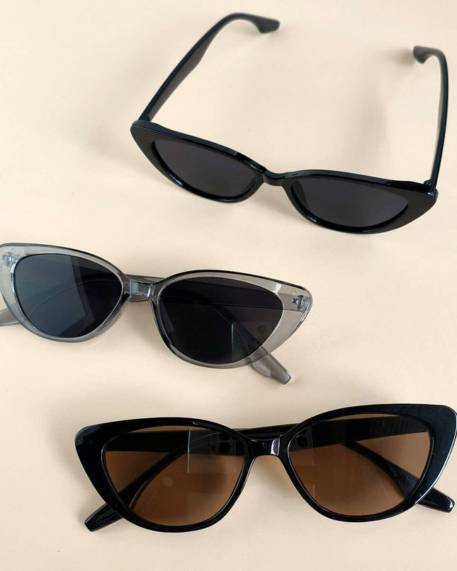 Slim Cat Eye Sunglasses