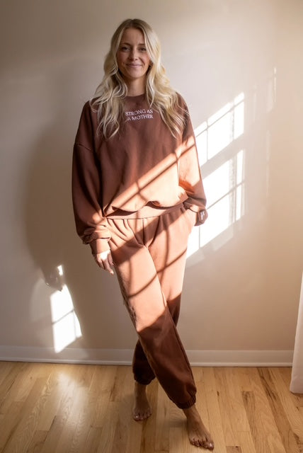 Luv Willow Brown Adult Joggers