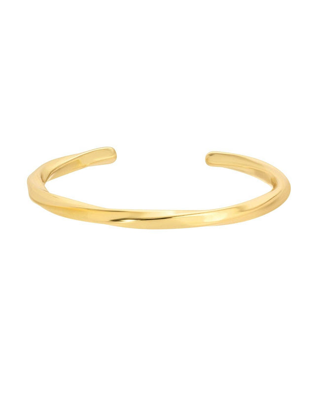 Gold Delicate Adjustable Twist Ring - Shop Simply Apparel