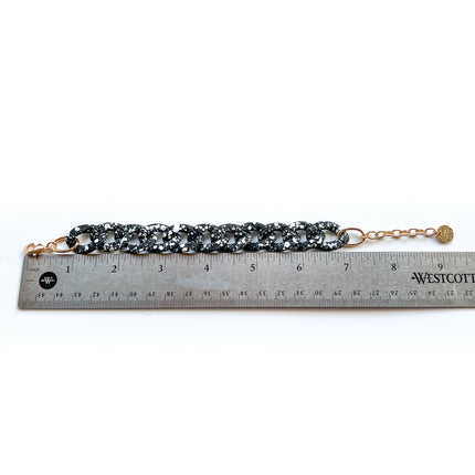 Matte Khaki Chunky Acrylic Chain Link Bracelet - Shop Simply Apparel
