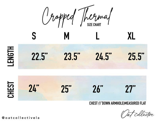 BEACH LIFE Dusty Vanilla Thermal Vintage Sweatshirt - Shop Simply Apparel