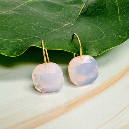 Mystic Pink Floating Jewel Earrings - Shop Simply Apparel