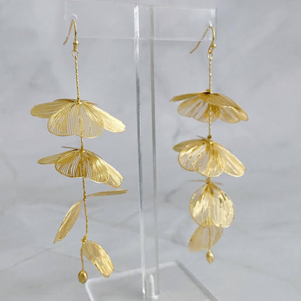 Filigree Flower Drop Earrings - Shop Simply Apparel