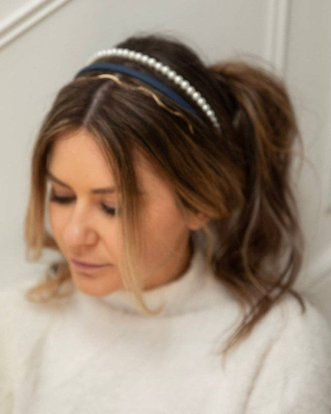 Pearl Headband Set