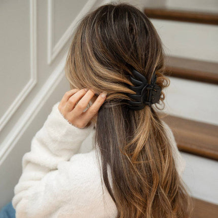 Black Extra Large Hair Clip