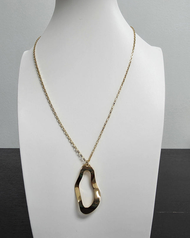 Abstract Pendant Necklace