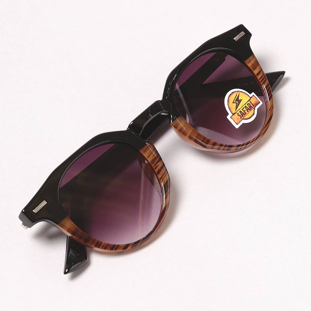 Bold Round Tinted Sunglasses