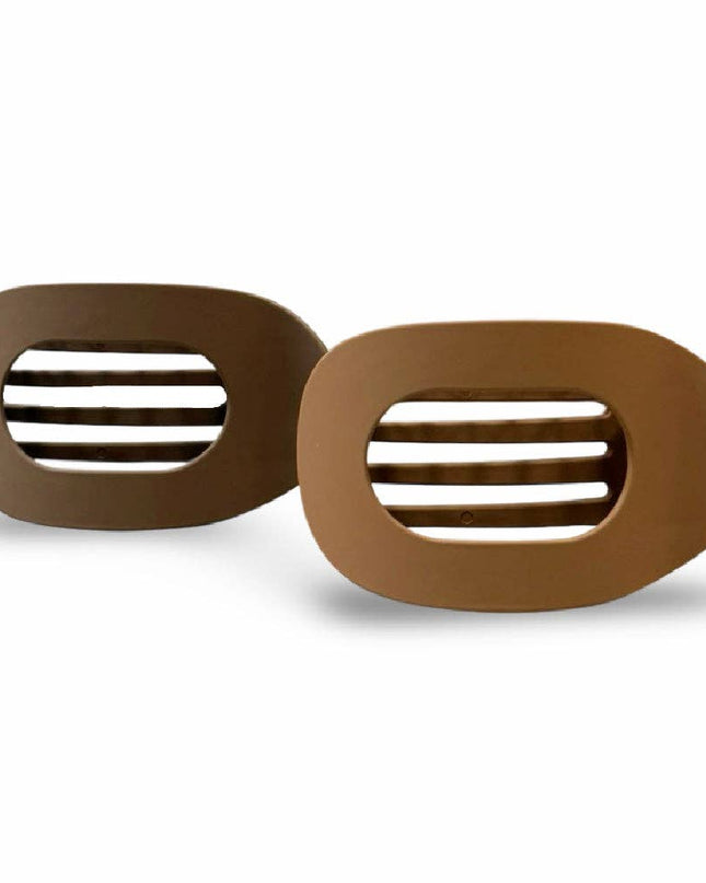 Large Oval Hair Clip Set