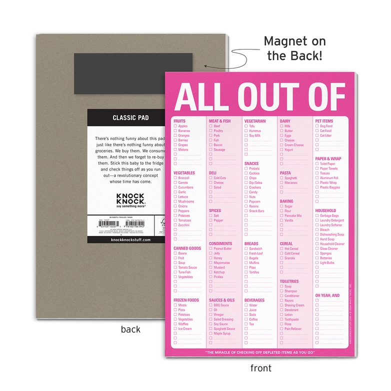 All Out of Pad® with Magnet