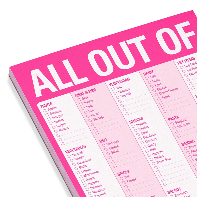 All Out of Pad® with Magnet - Shop Simply Apparel