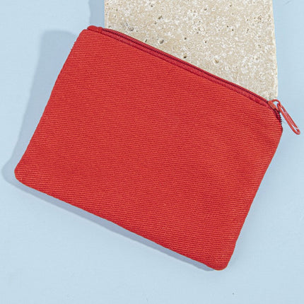 American Flag Beaded Coin Pouch