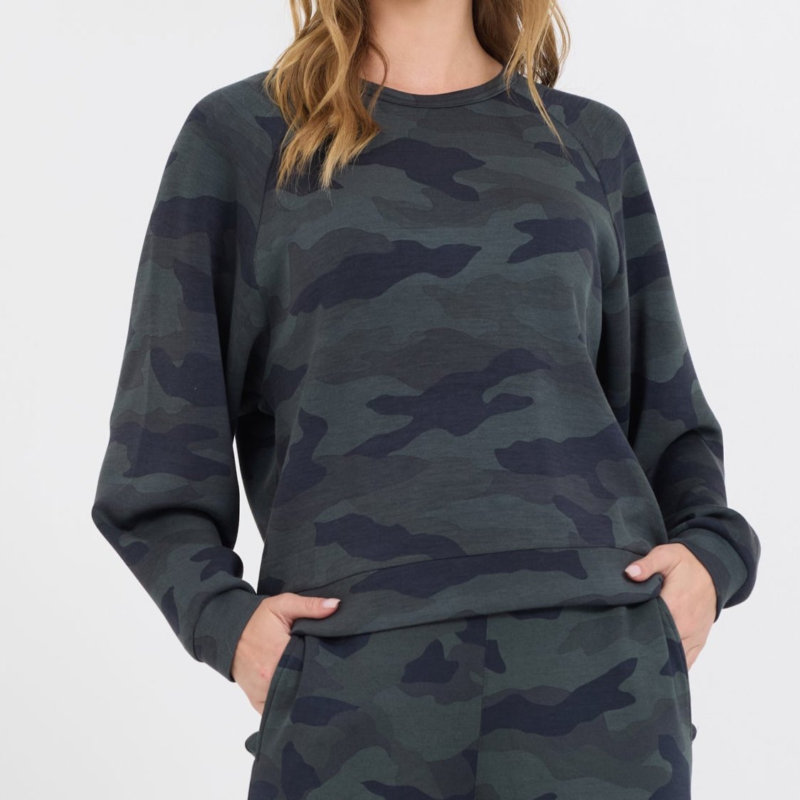 Vintage havana camo sweatshirt sale