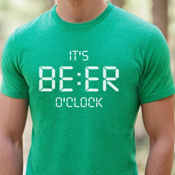St Patrick's Day Beer O Clock Unisex Tee - Shop Simply Apparel