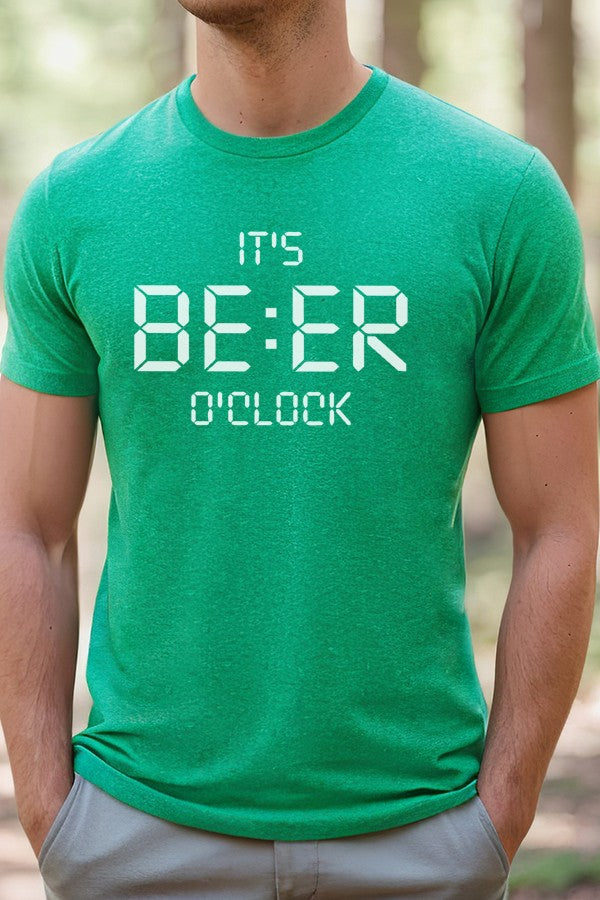 St Patrick's Day Beer O Clock Unisex Tee