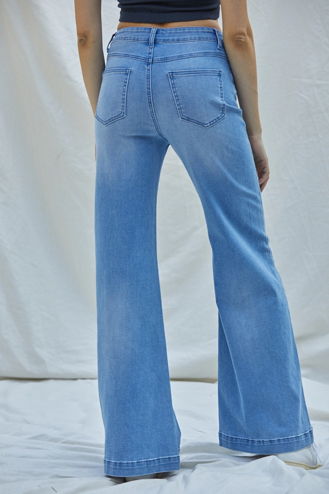 By Together Benny Wide Leg Jeans