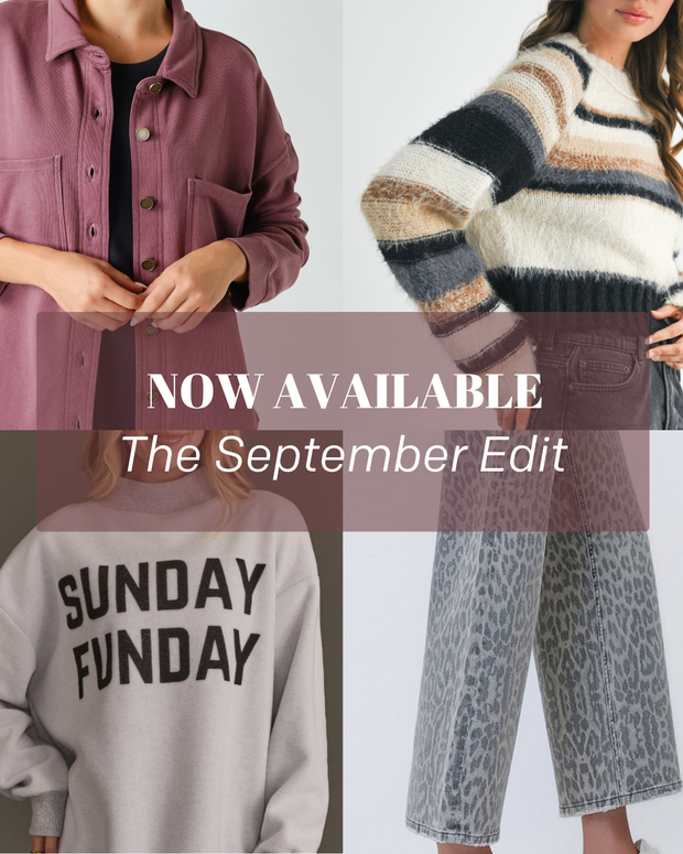<em>Your first layer of fall.</em>