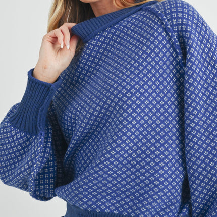 Blue Echo Sweater