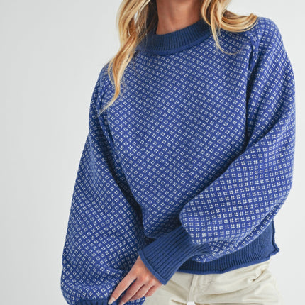 Blue Echo Sweater