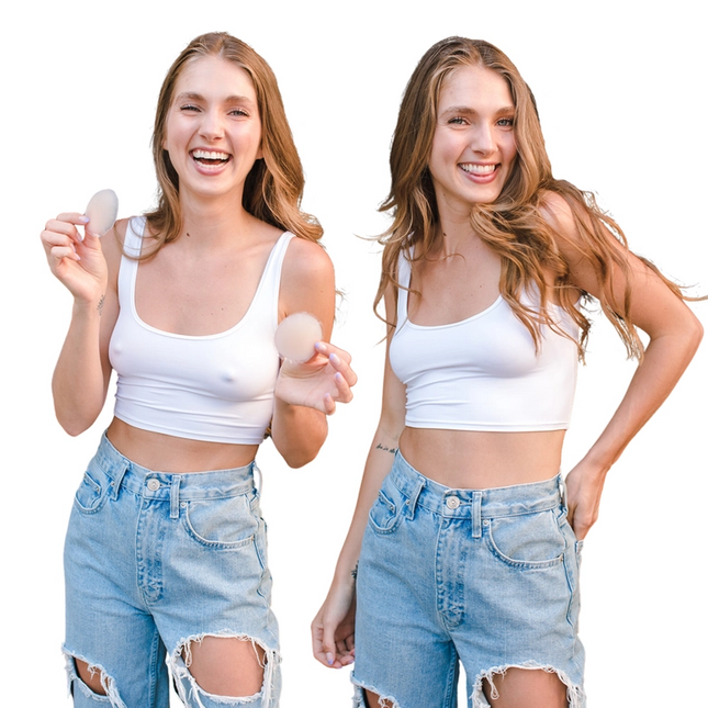 8cm Boob-eez Headlight Hiders - Medium Nude - Shop Simply Apparel