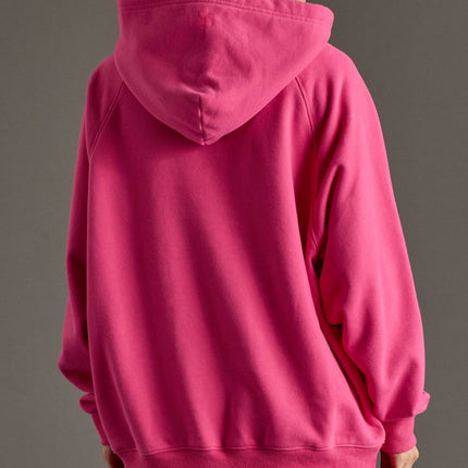 Bright Pink Panache Hooded Sweatshirt