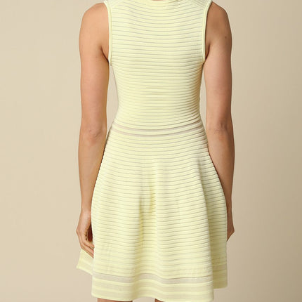 Butter Sleeveless Knit Flare Dress
