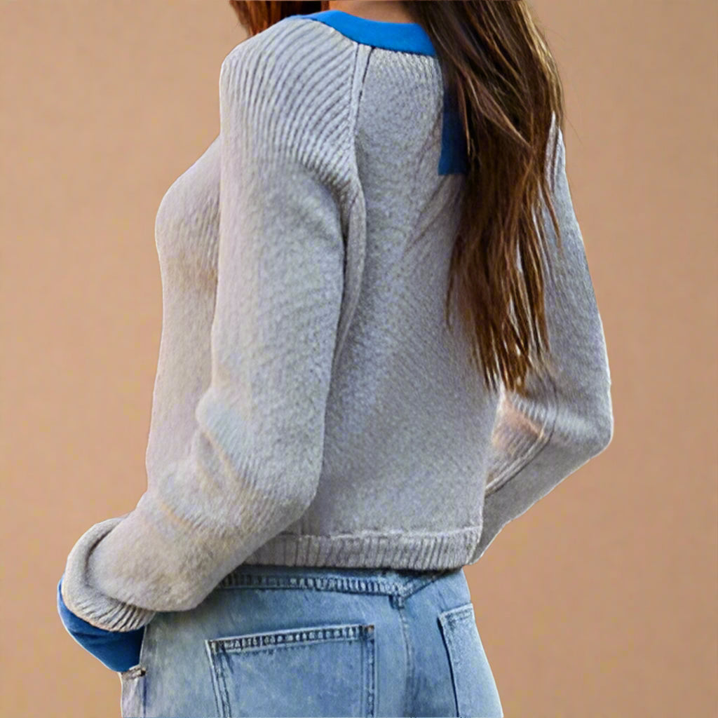 By Together Bleu Marie Cardigan