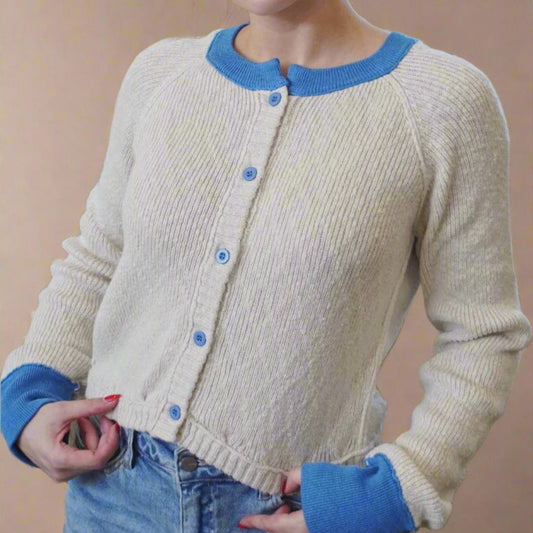 By Together Bleu Marie Cardigan