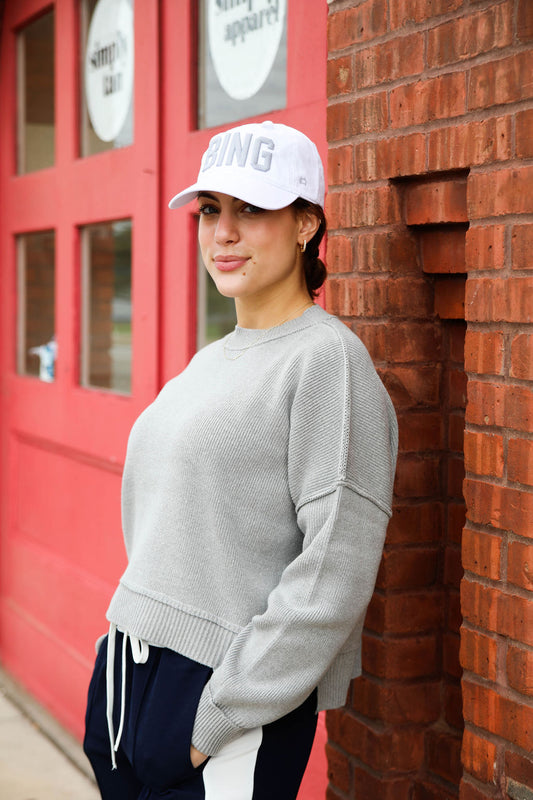 By Together Heather Grey Leda Pullover