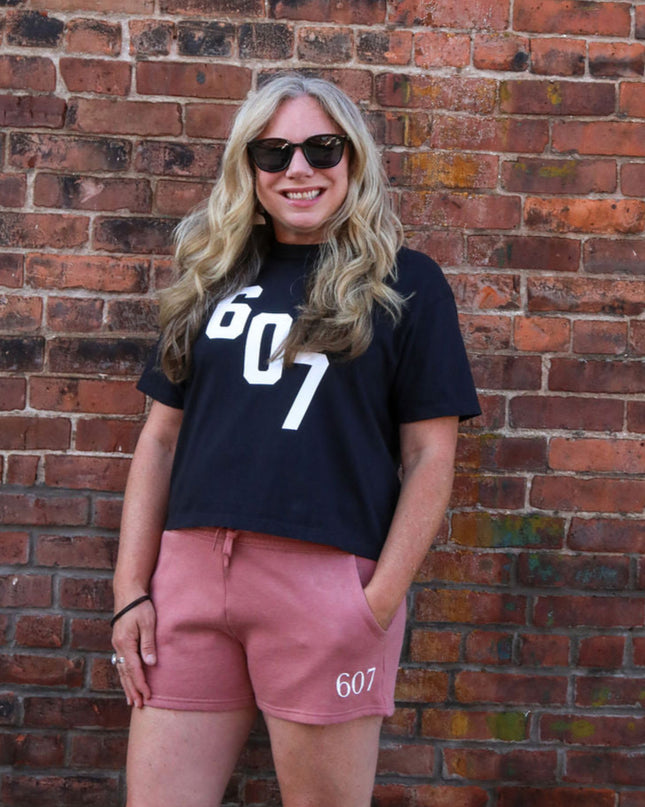 Black Comfort Colors Heavyweight Boxy 607 Tee