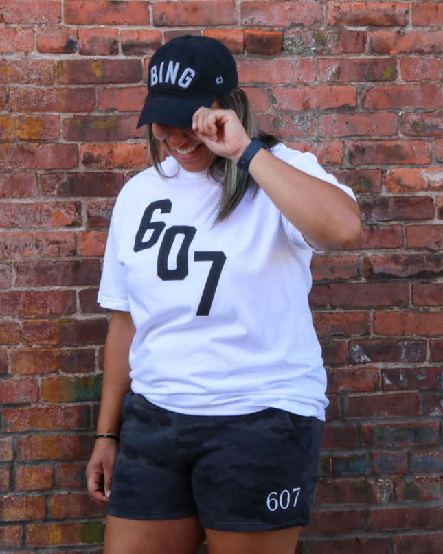 White Comfort Colors Heavyweight 607 Tee