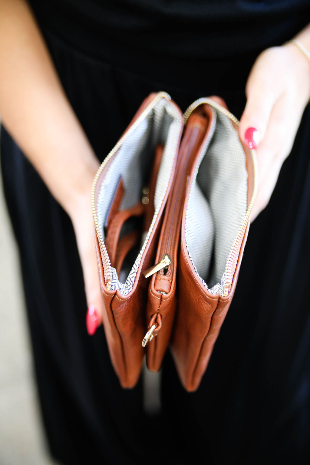 Brown Riley Crossbody