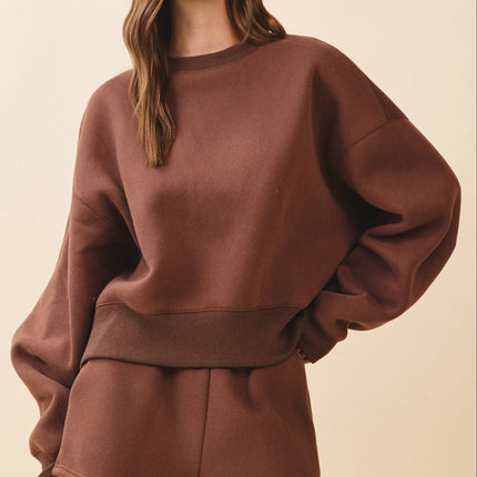 Chocolate Brown Sweatshirt