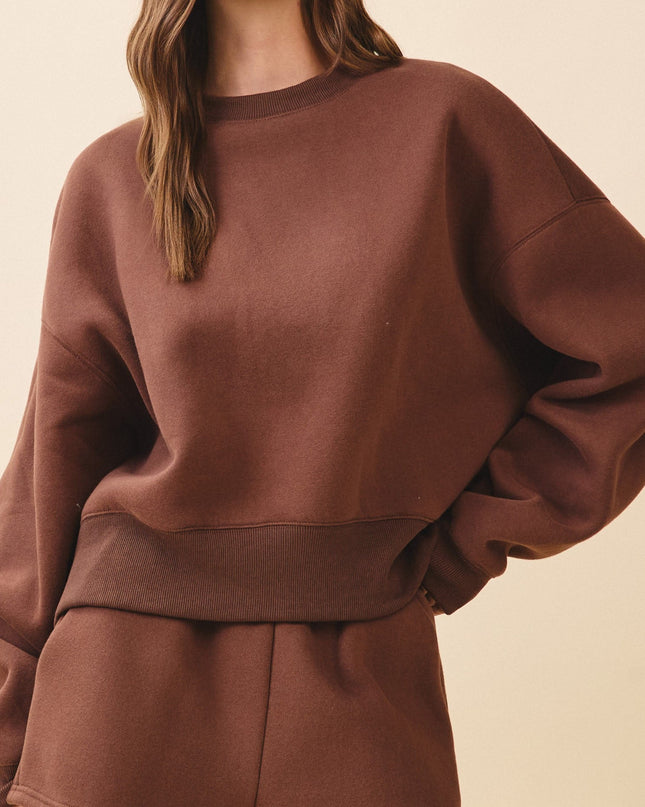 Chocolate Brown Sweatshirt