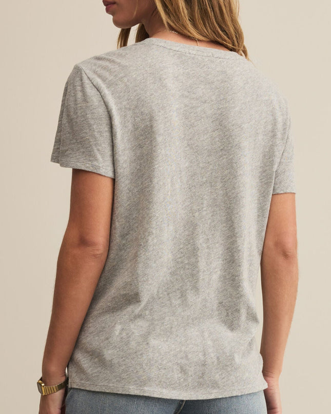 Classic Heather Grey Foundation Slub Tee - Shop Simply Apparel