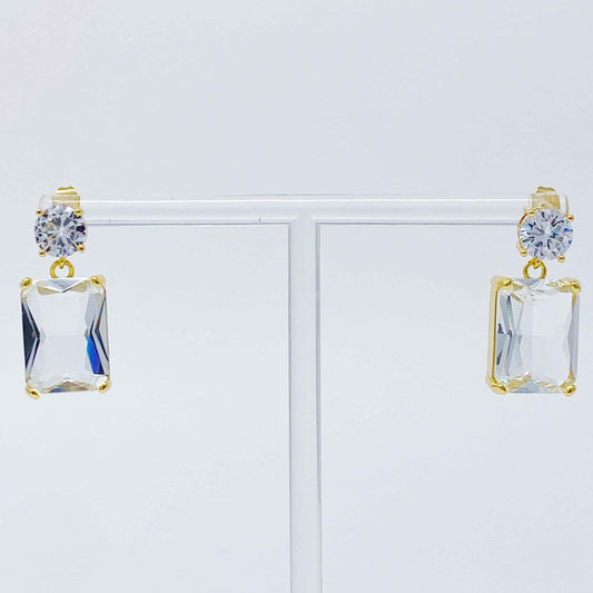 Crystal Banquet In Castle Jewel Earrings