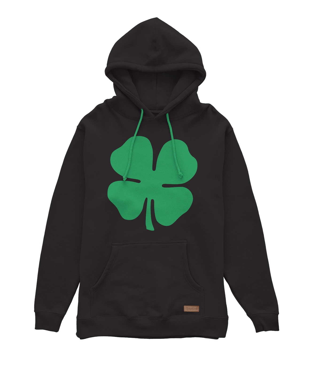 Unisex St. Patrick's Day Four-Leaf Clover Hoodie