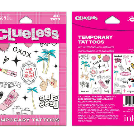 CLUELESS: AS IF Temporary Tattoos