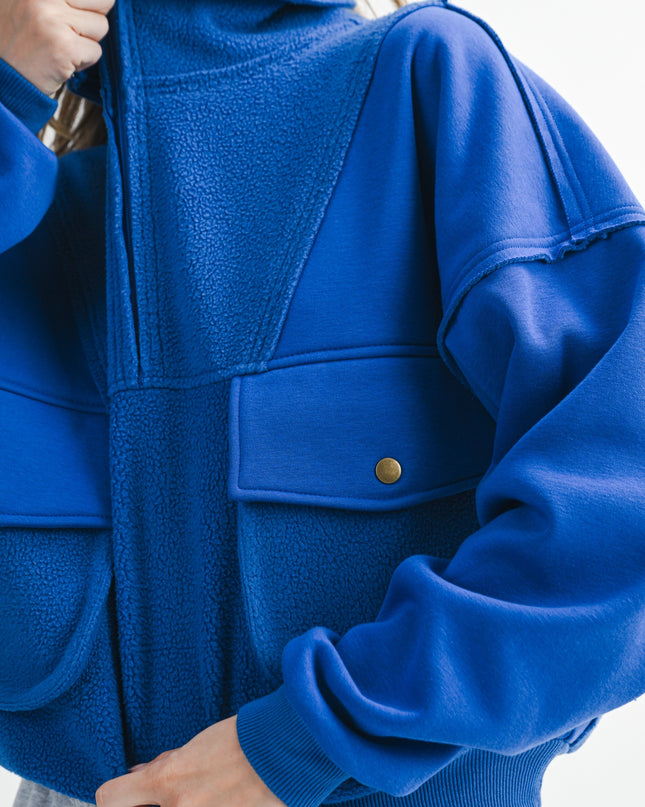 Cobalt Blue Carter Pullover