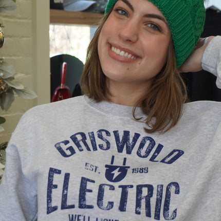 Griswold Heather Gray Electric Sweatshirt - Shop Simply Apparel
